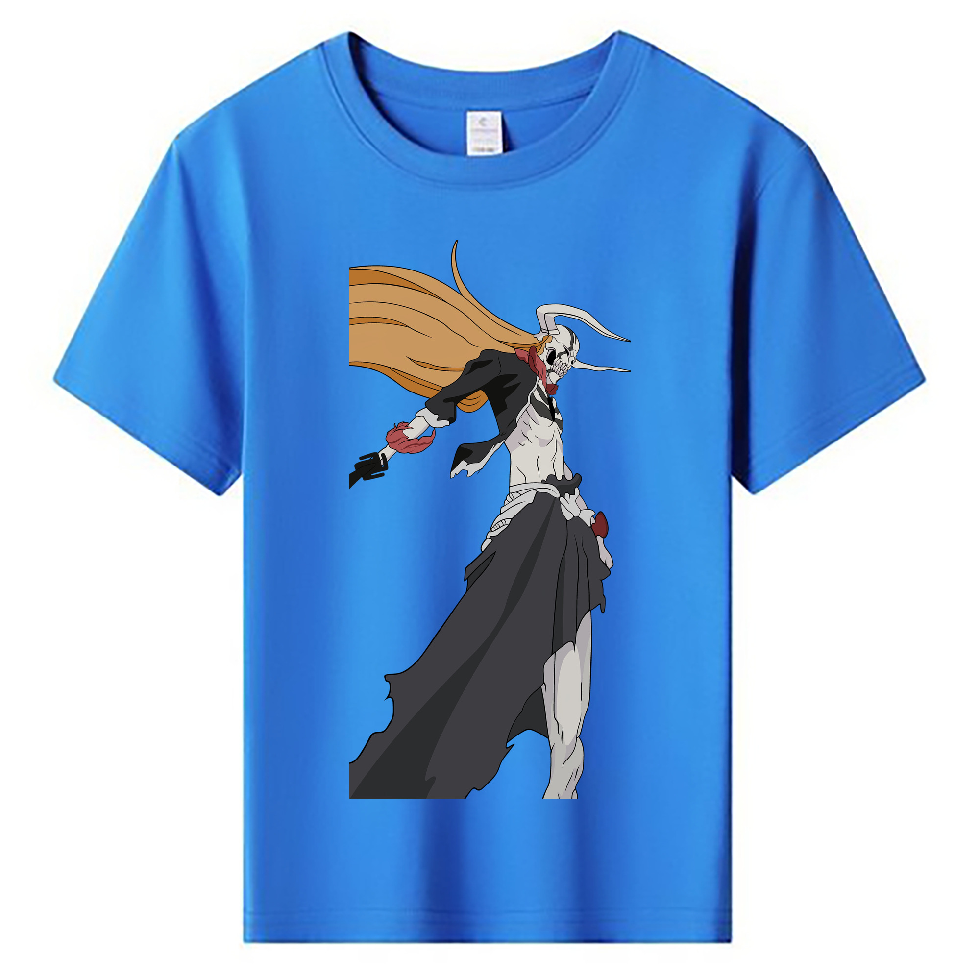 （画像用） ブリーチ 黒崎一護（くろさき いちご）BLEACH Kurosaki Ichigo 綿100％キッズTシャツ（フロントプリント）